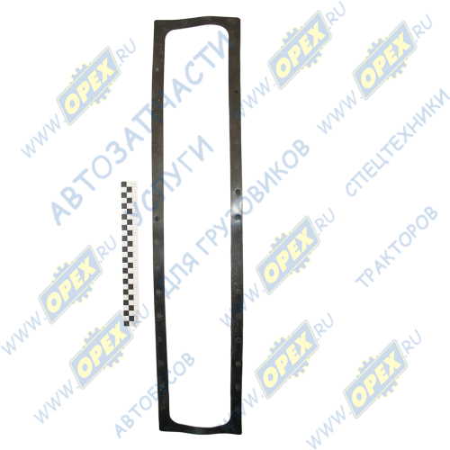 130У.233 Прокладка (РТИ) прямоуг. 160х780; 40отв.ф8, бака радиатора ЧТЗ Techno Drive